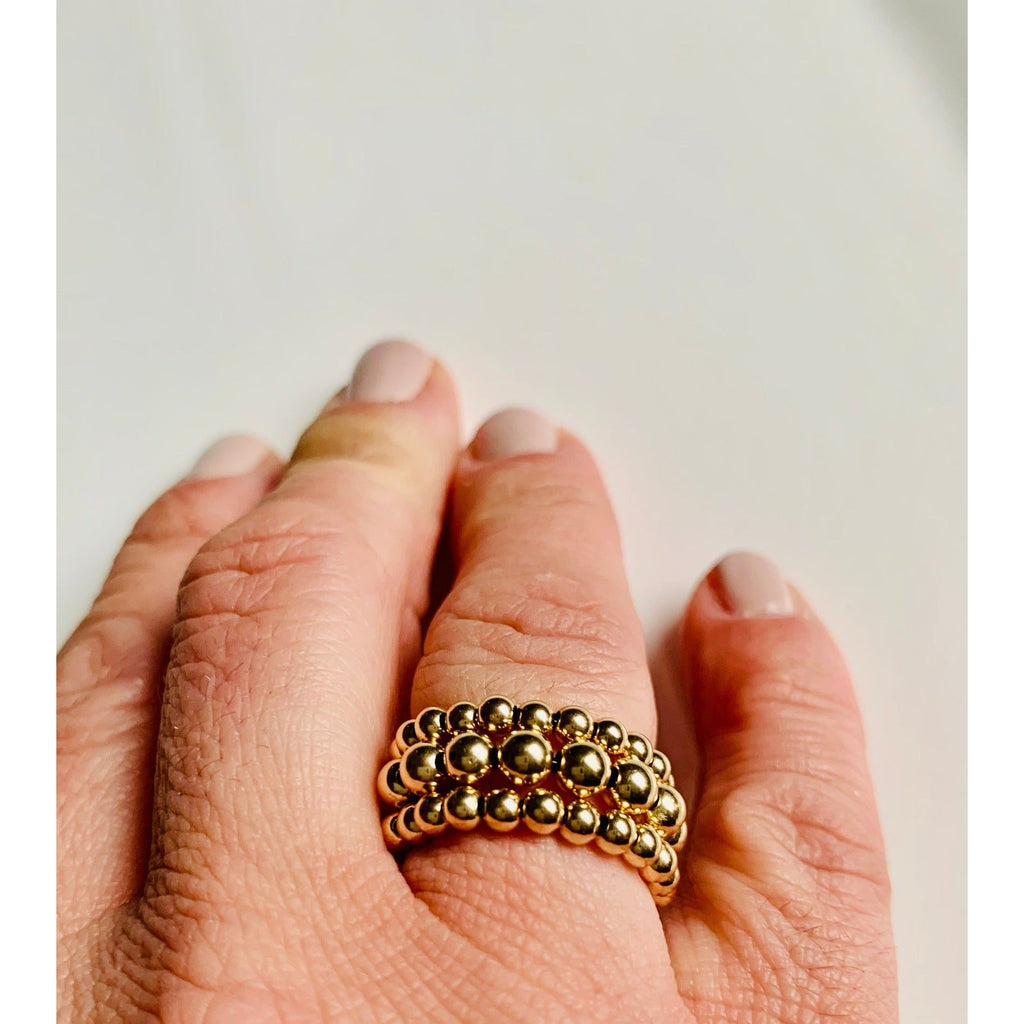 Gold 18K GF St George Sovereign Ring CZ Large Signet Adjustable Gift Men  Filled | eBay